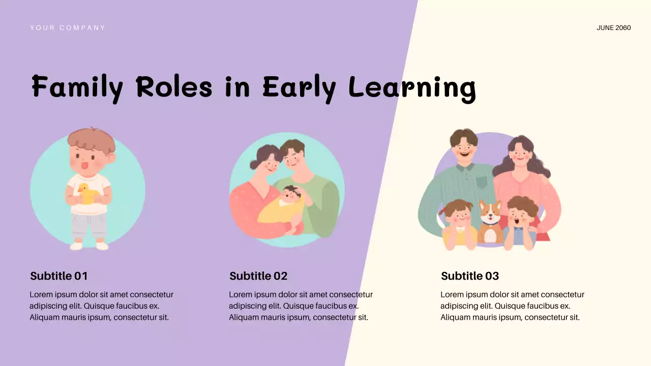 Orange Playful Kindergarten Education Lecture Presentation