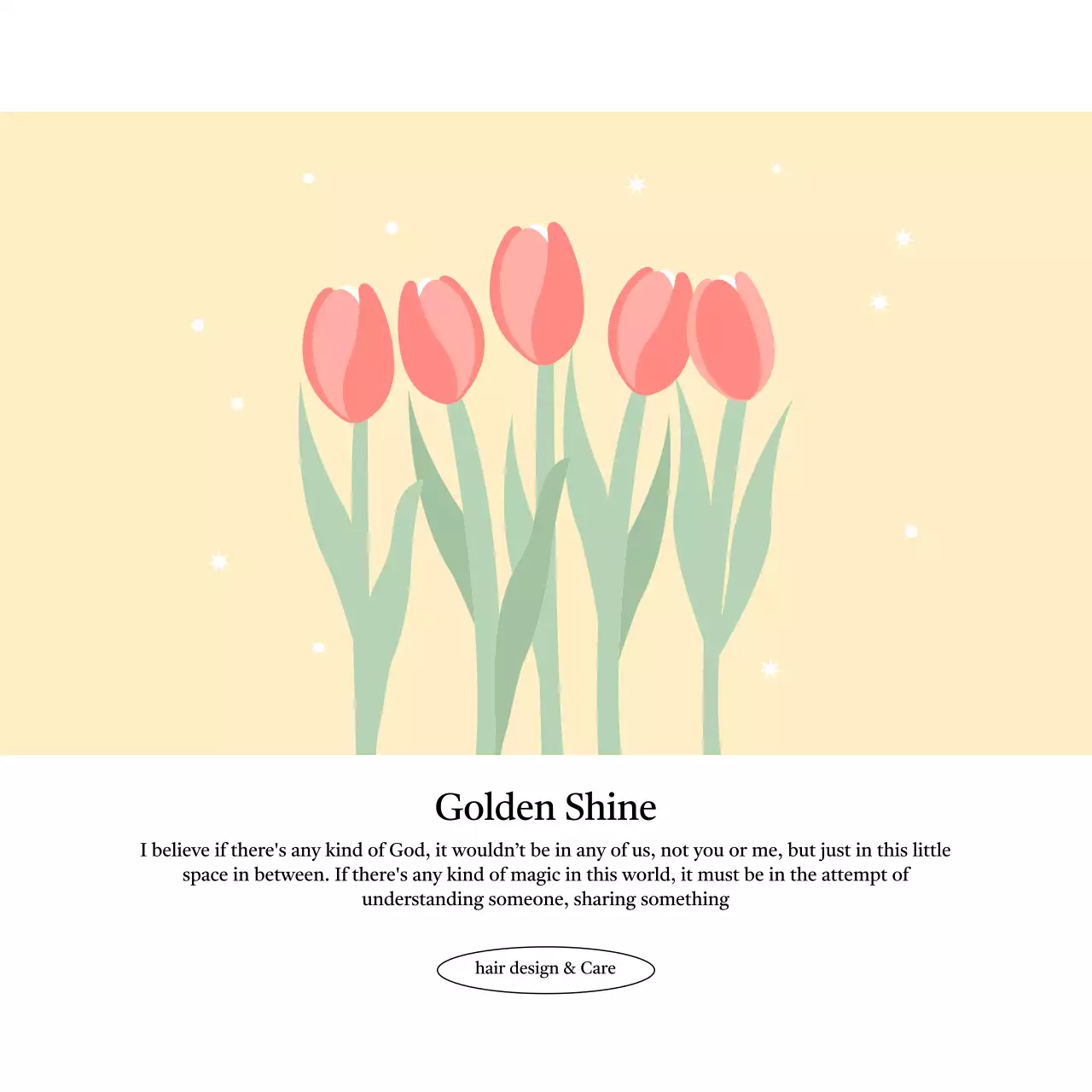 베이지 심플 헤어케어 광고