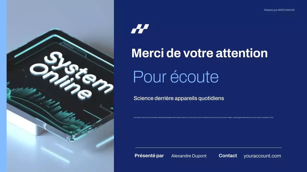 Présentation de Blue Modern Technology