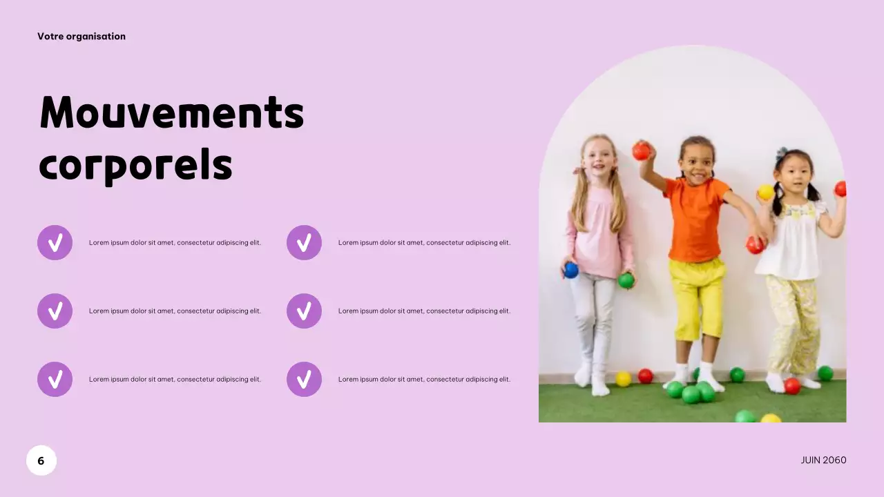 Présentation musicale colorée et ludique