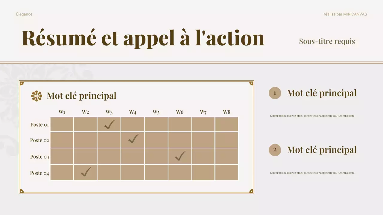 Présentation marketing des aliments traditionnels beiges