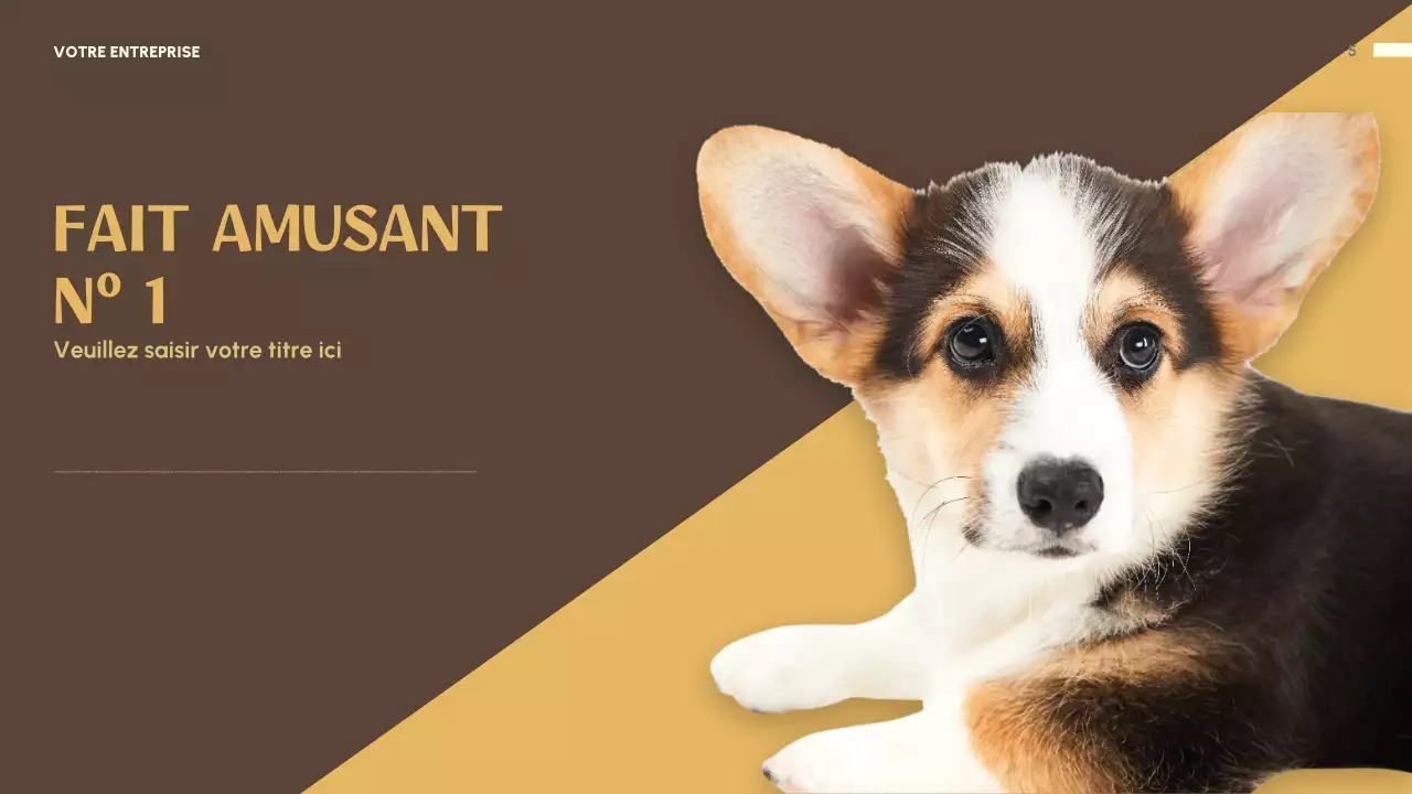 Présentation d'invitation beige avec un animal ludique