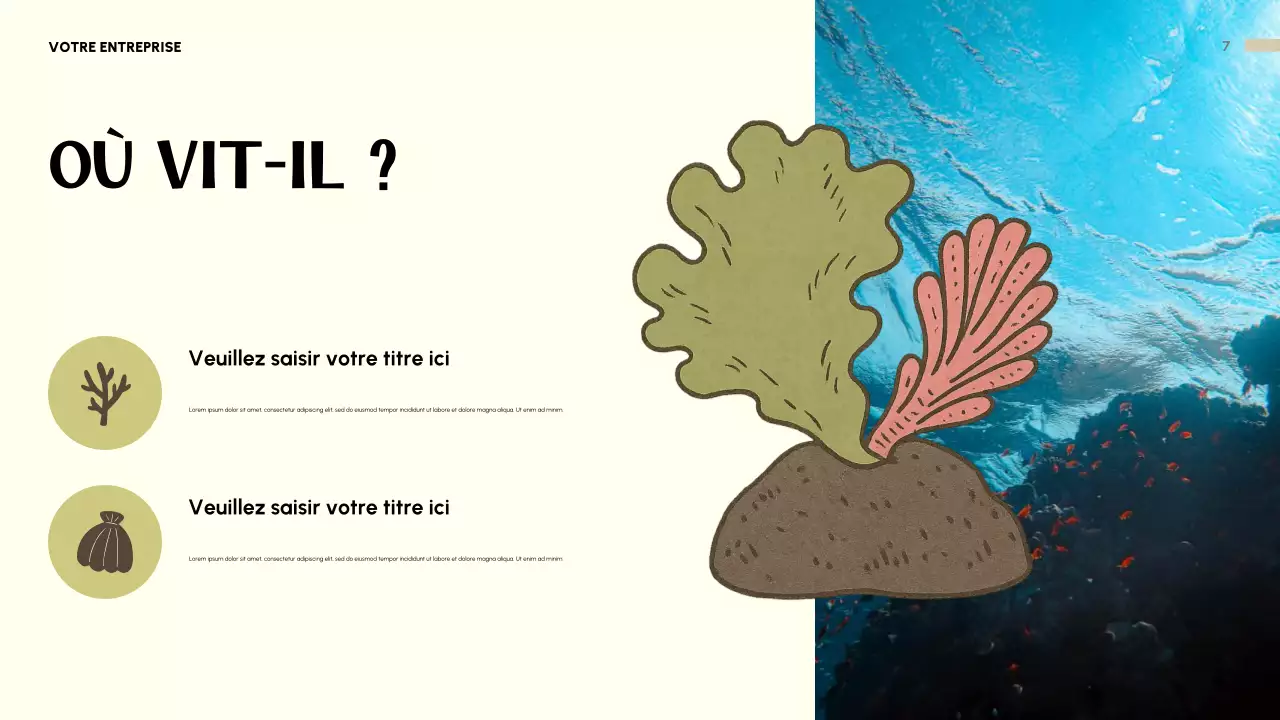 Présentation d'invitation beige avec un animal ludique