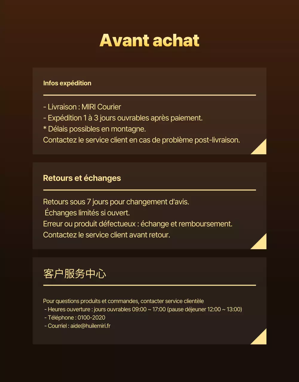 Publicité pour une voiture moderne dorée