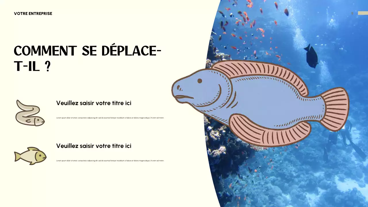 Présentation d'invitation beige avec un animal ludique