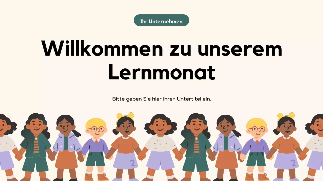Beige Spielerische Bildung Präsentation