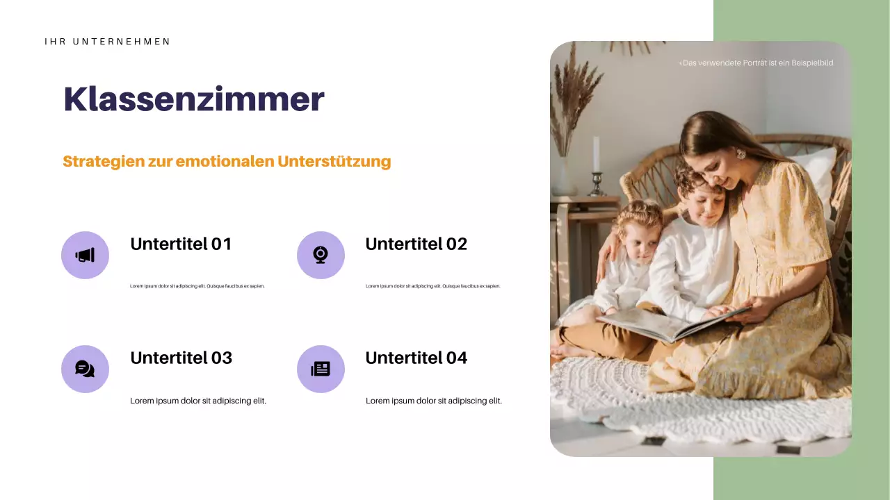 Orange Retro Entwicklungshandbuch Präsentation