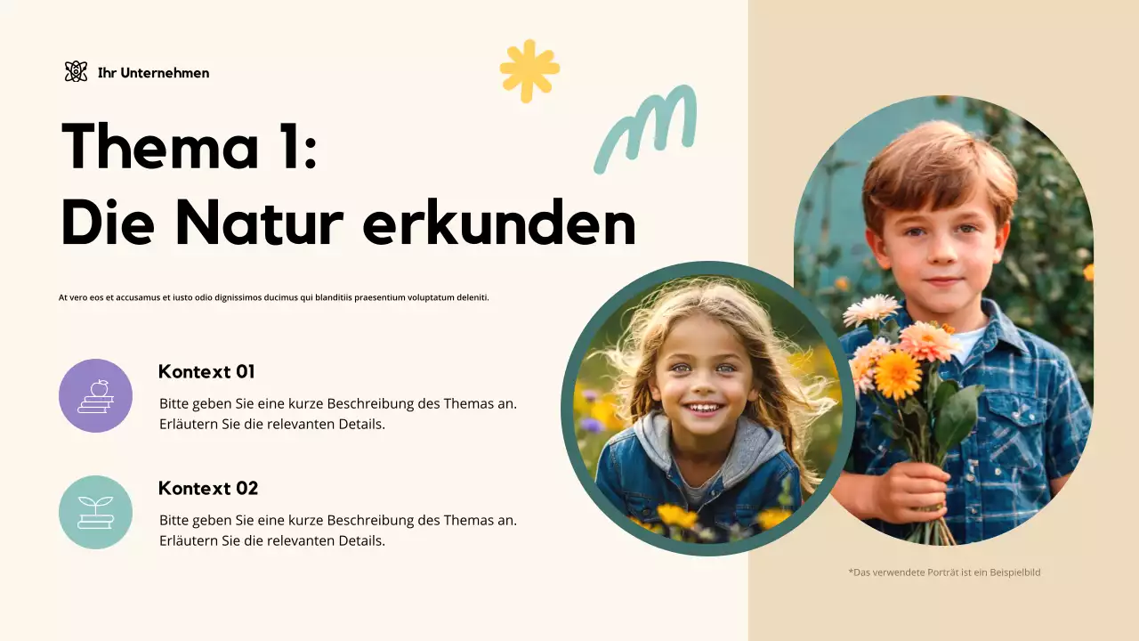 Beige Spielerische Bildung Präsentation