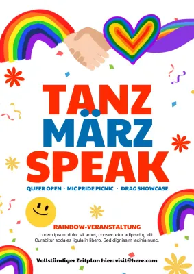 Rainbow Bold Pride Event-Webposter