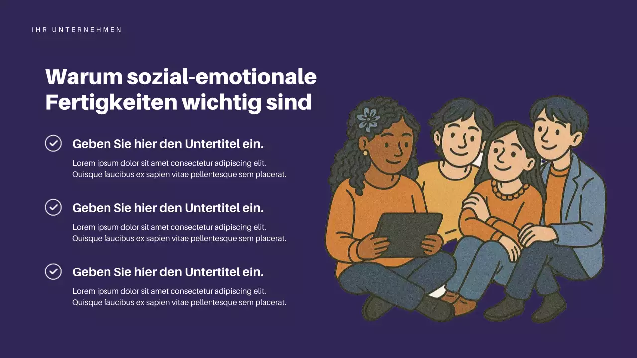 Orange Retro Entwicklungshandbuch Präsentation