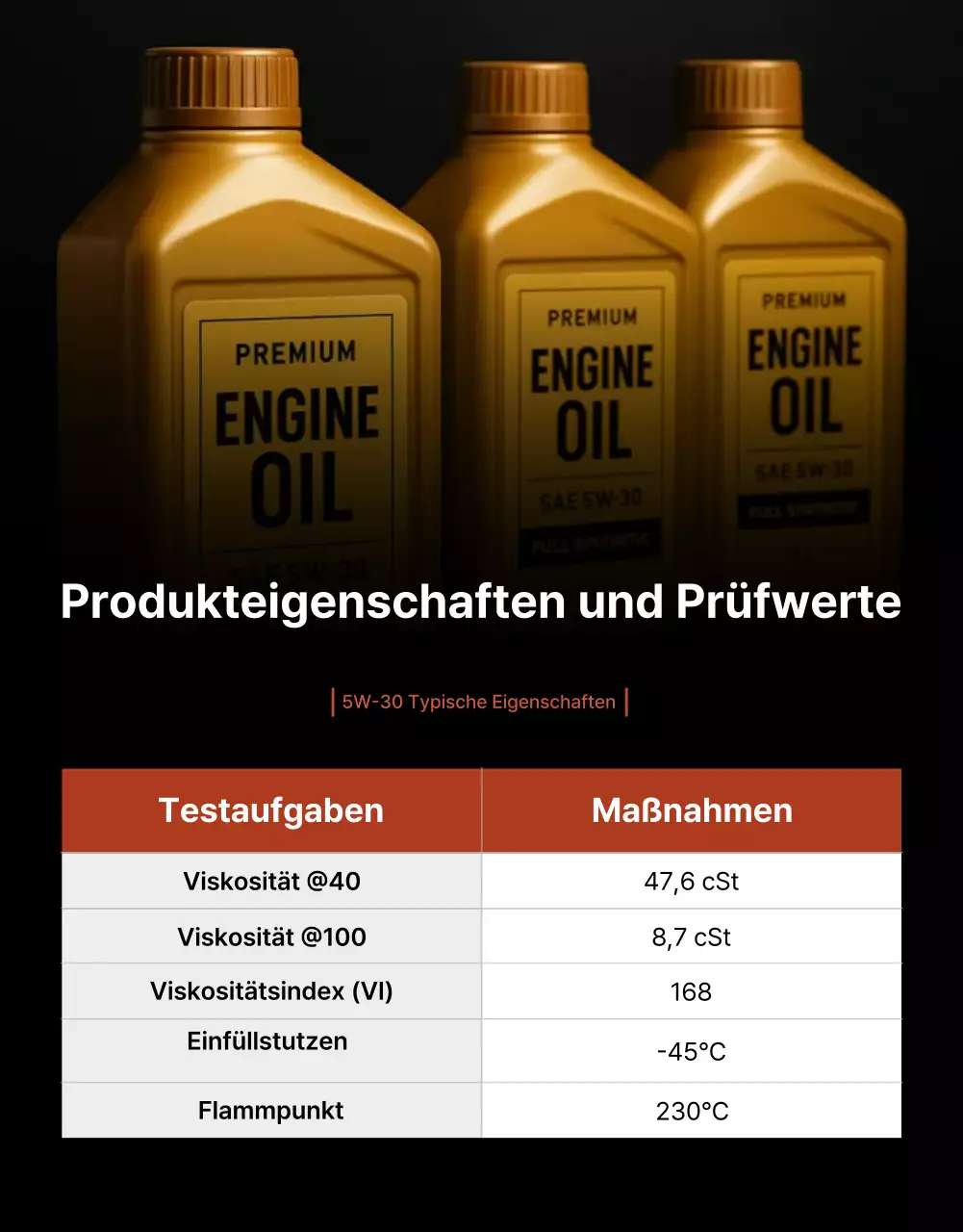 braune moderne Autowerbung