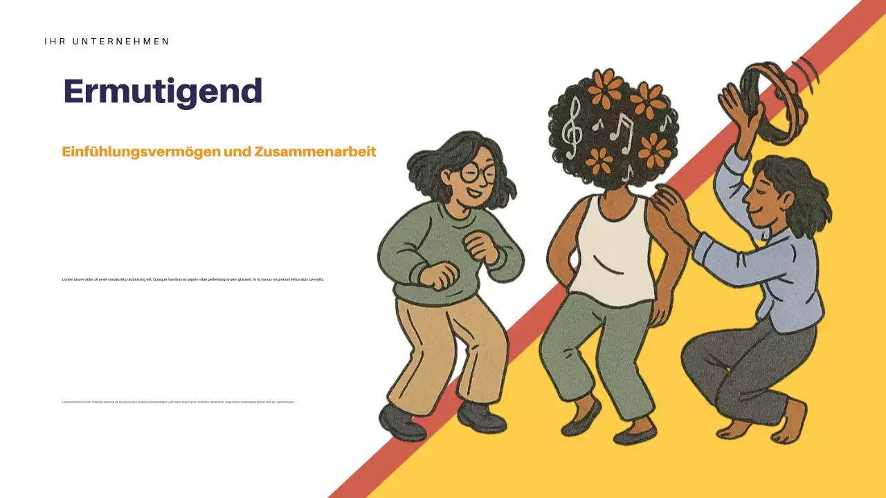 Orange Retro Entwicklungshandbuch Präsentation