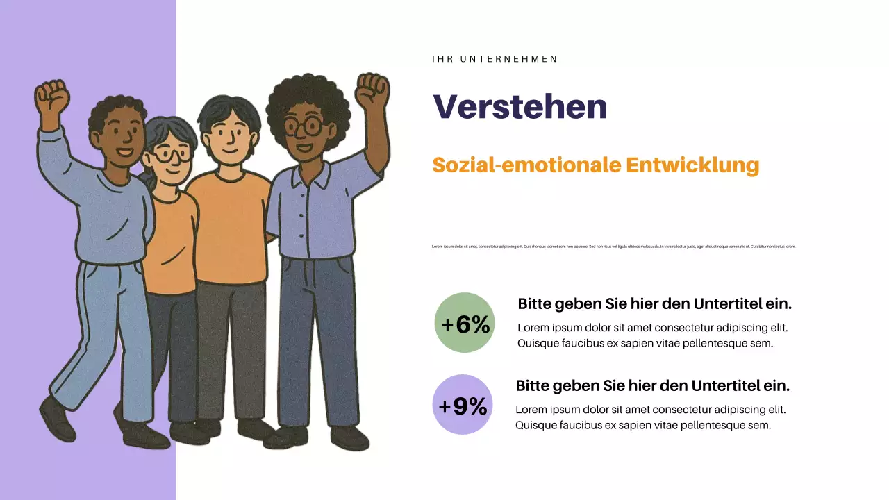 Orange Retro Entwicklungshandbuch Präsentation