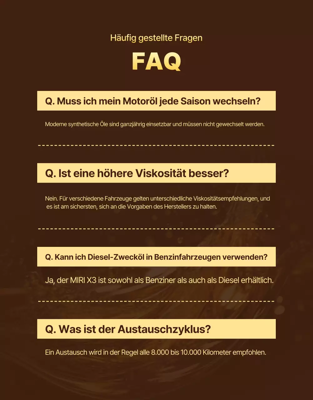 Goldene moderne Autowerbung