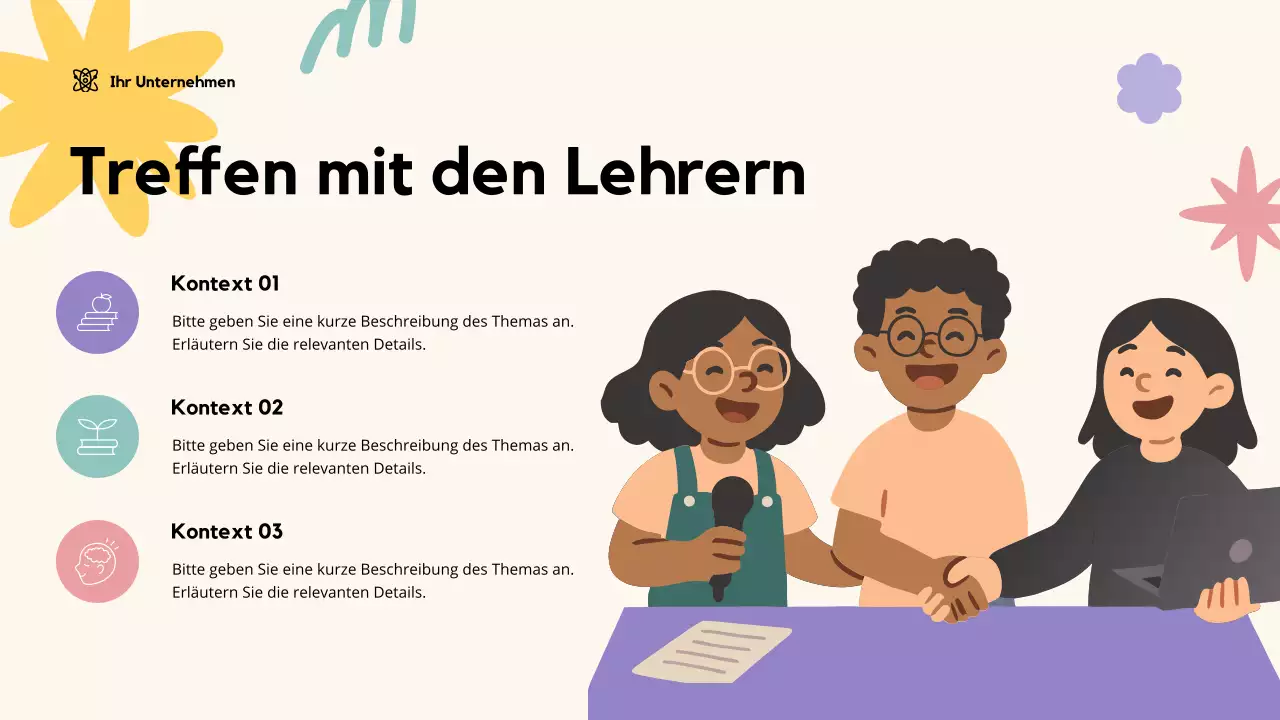 Beige Spielerische Bildung Präsentation