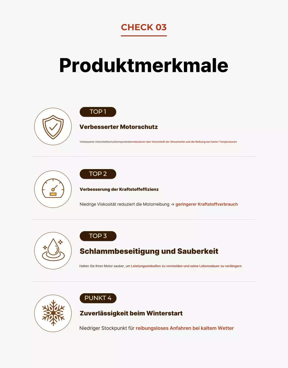 braune moderne Autowerbung