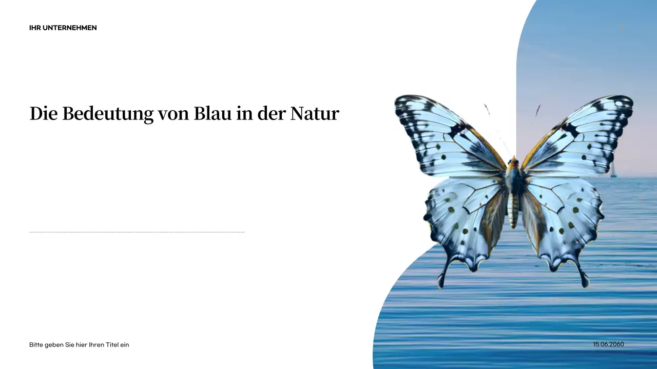 Orange Abstrakte Natur Einführung Präsentation