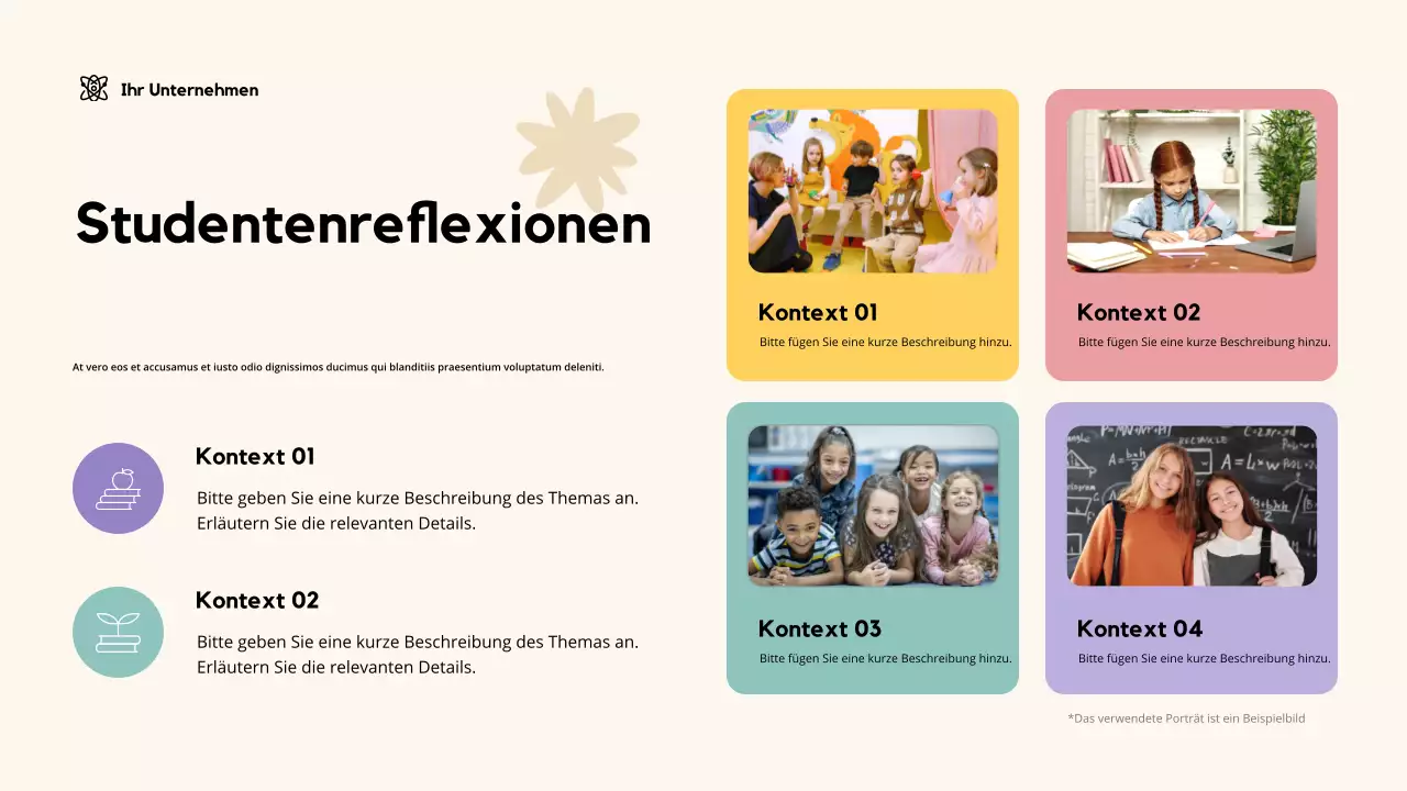 Beige Spielerische Bildung Präsentation