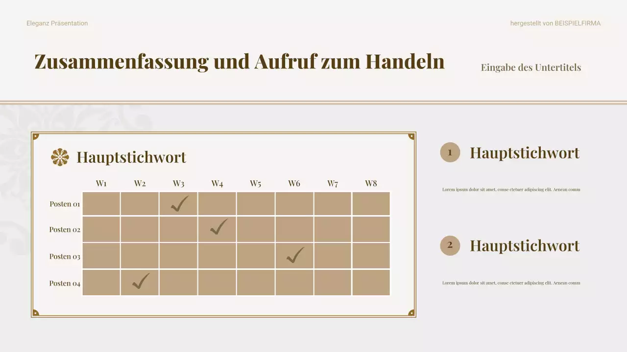 Beige Traditionelle Lebensmittel Marketing Pitch Präsentation