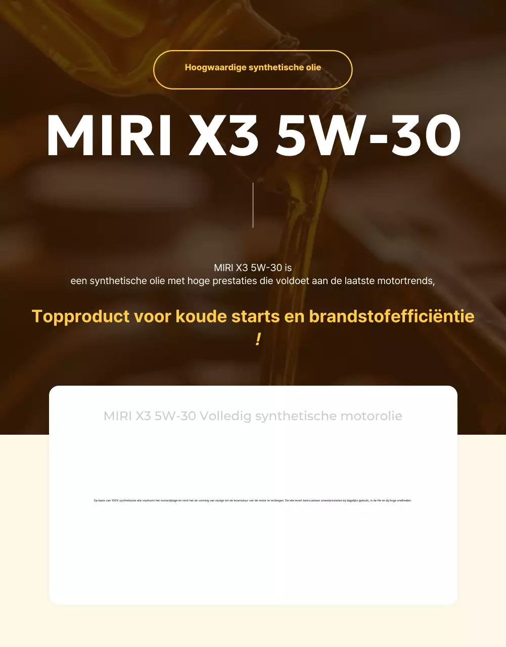 bruine moderne auto-advertentie