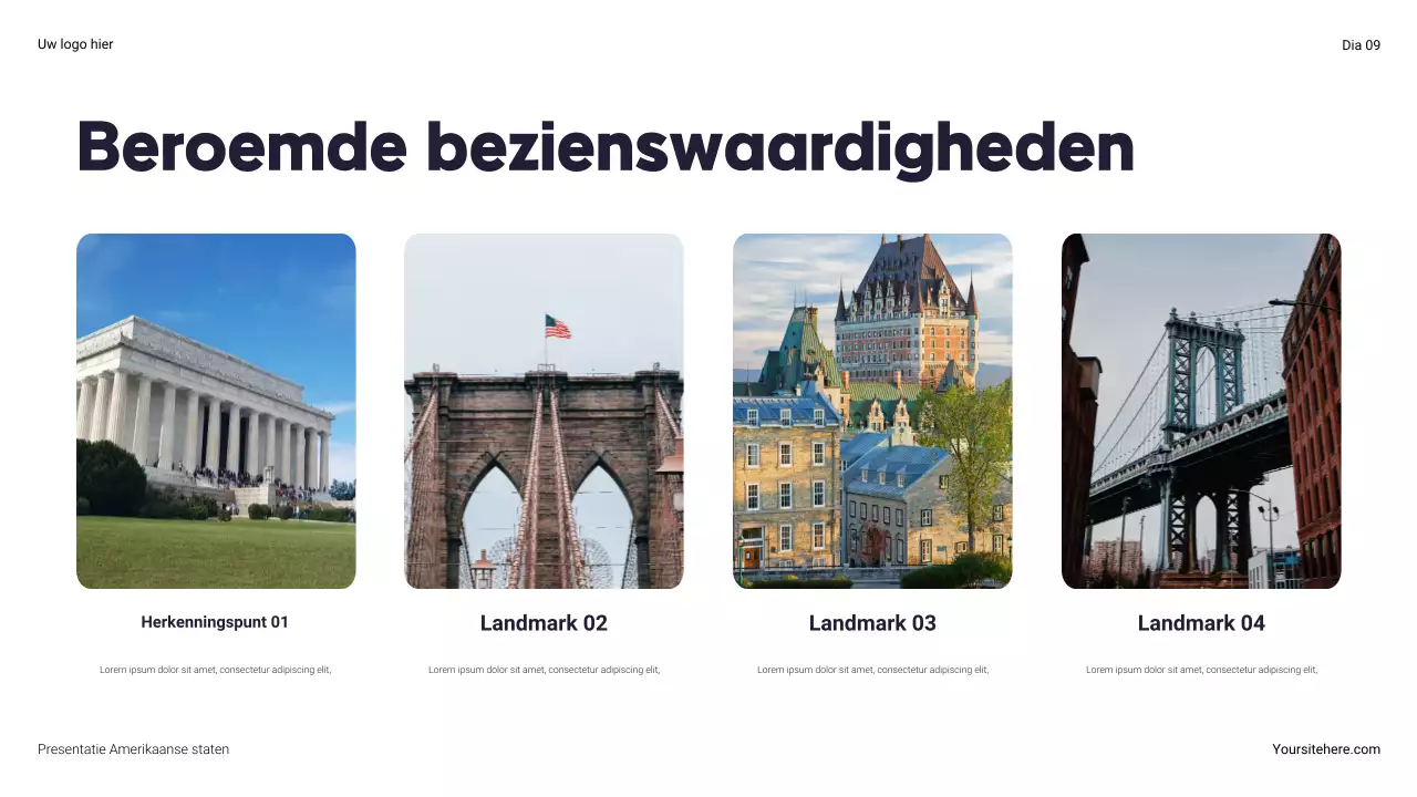 Navy Modern Over de Verenigde Staten Presentatie