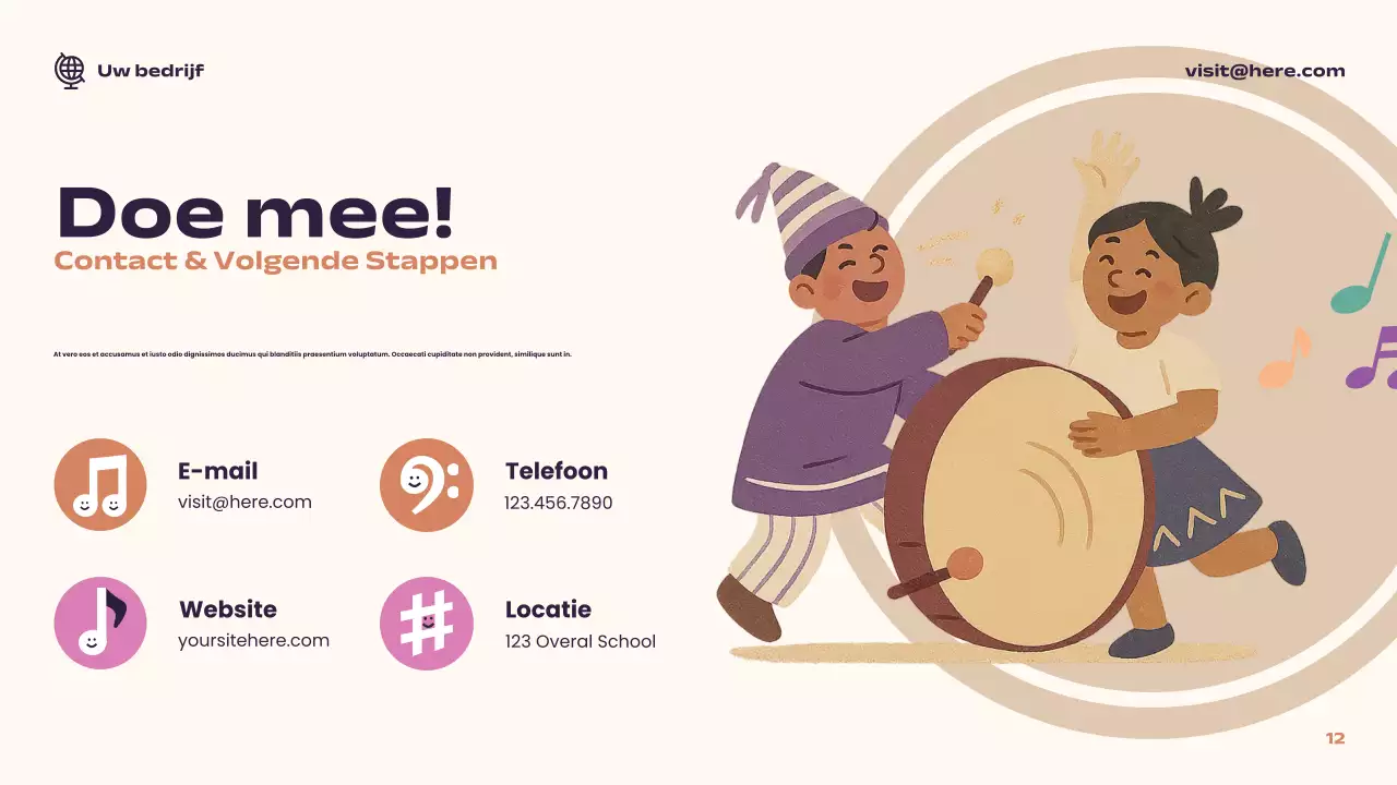 Presentatie van de Coral Playful Music Guide