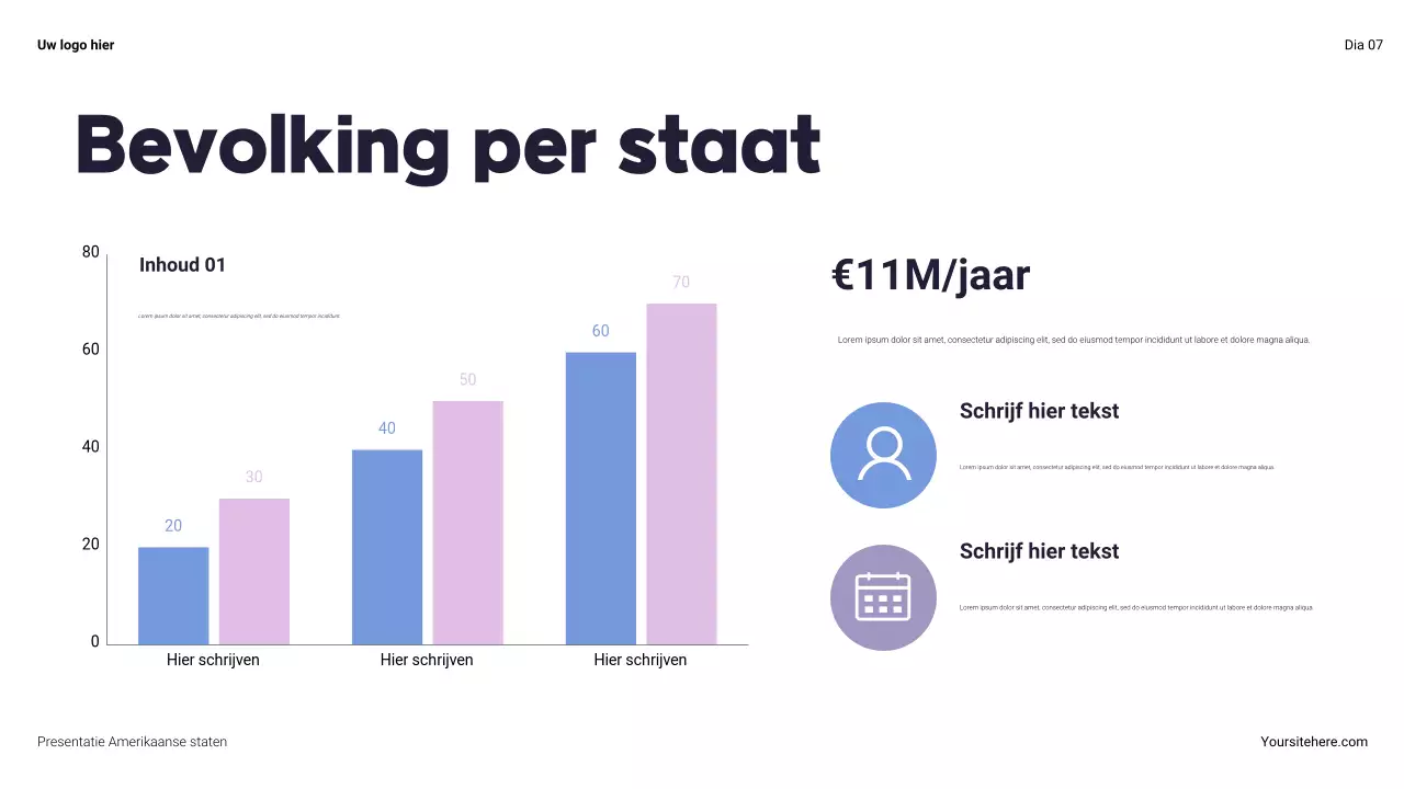 Navy Modern Over de Verenigde Staten Presentatie
