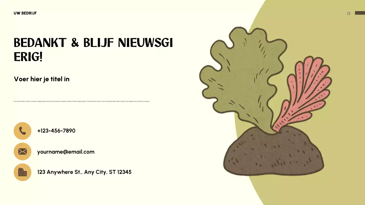 Beige speelse dierenuitnodigingspresentatie