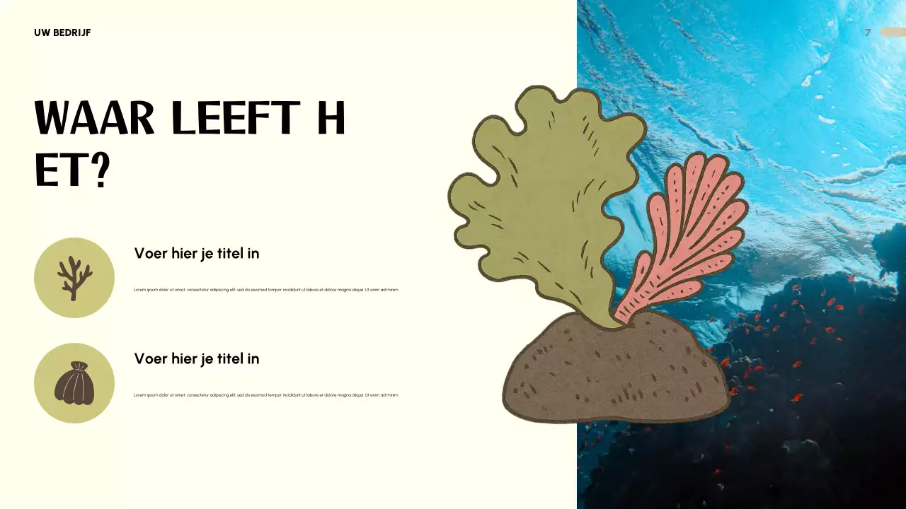 Beige speelse dierenuitnodigingspresentatie