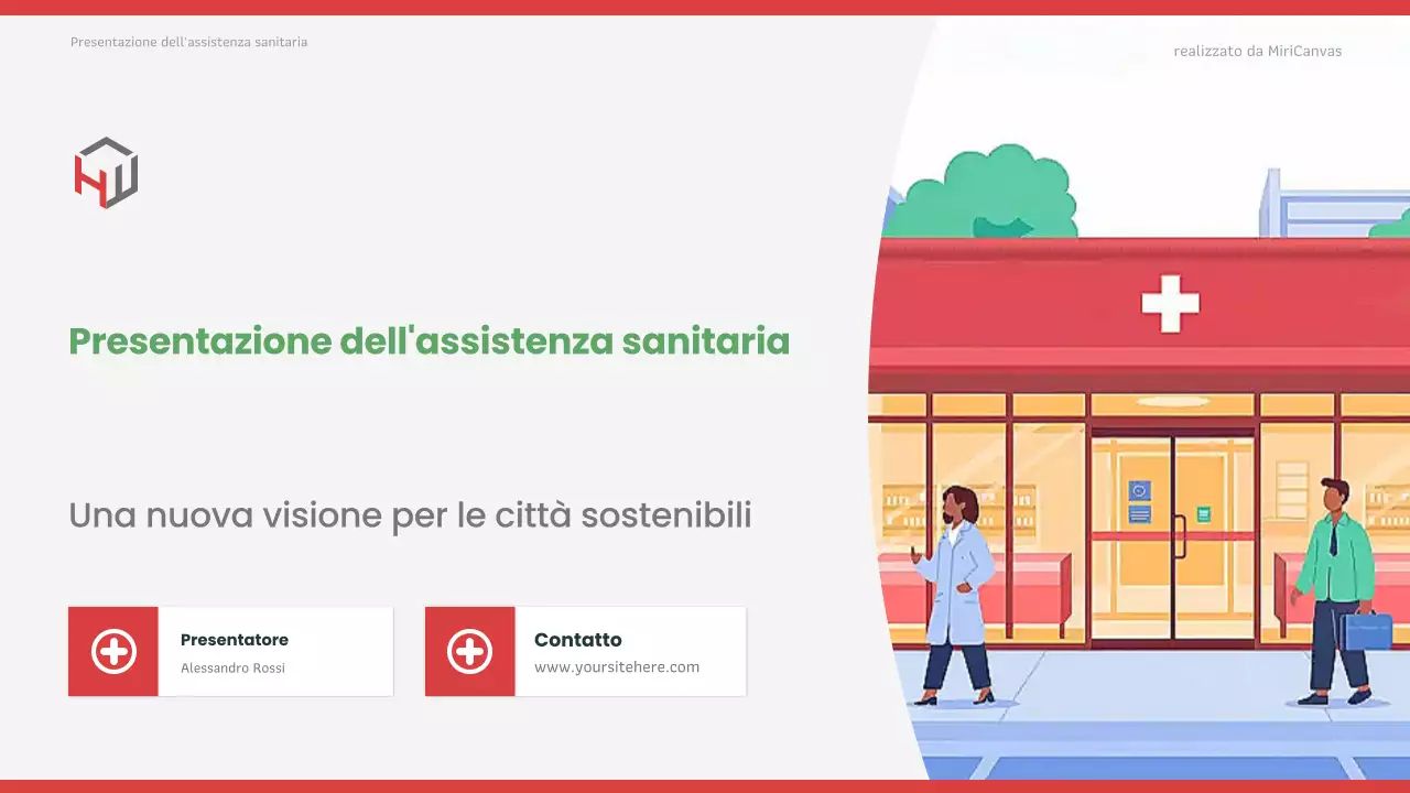 Presentazione di Red Modern Healthcare