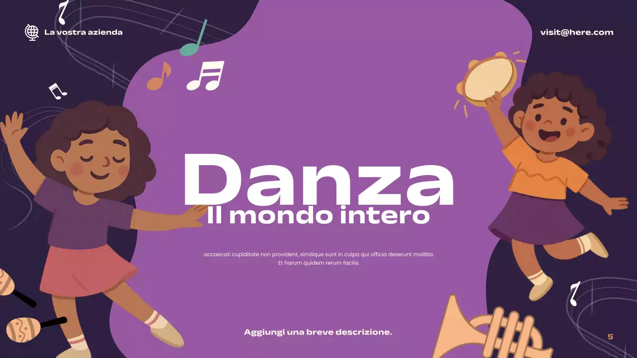 Presentazione della guida musicale Coral Playful