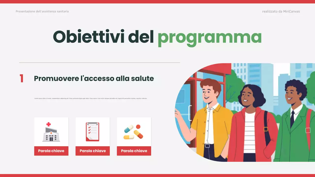 Presentazione di Red Modern Healthcare
