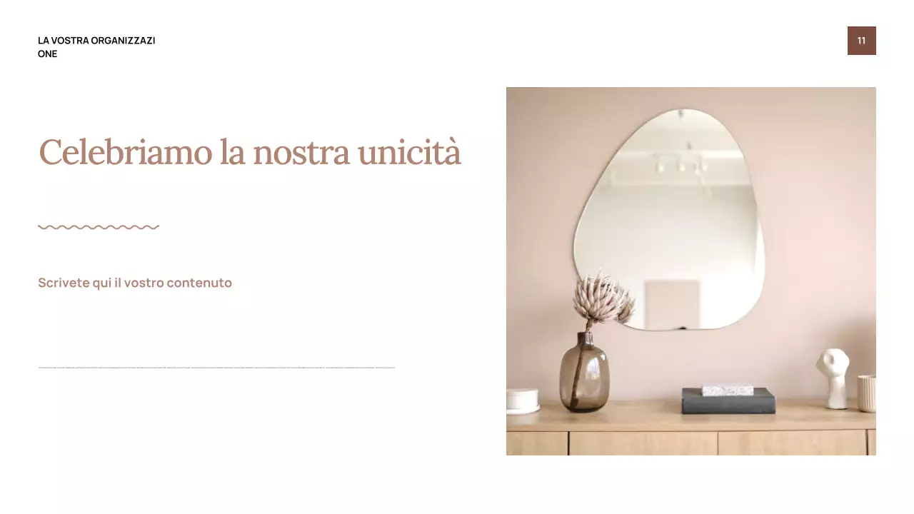 Presentazione dell'invito allo spettacolo Beige Classic