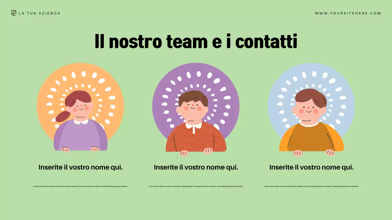 Presentazione dell'annuncio di Pink Modern Education