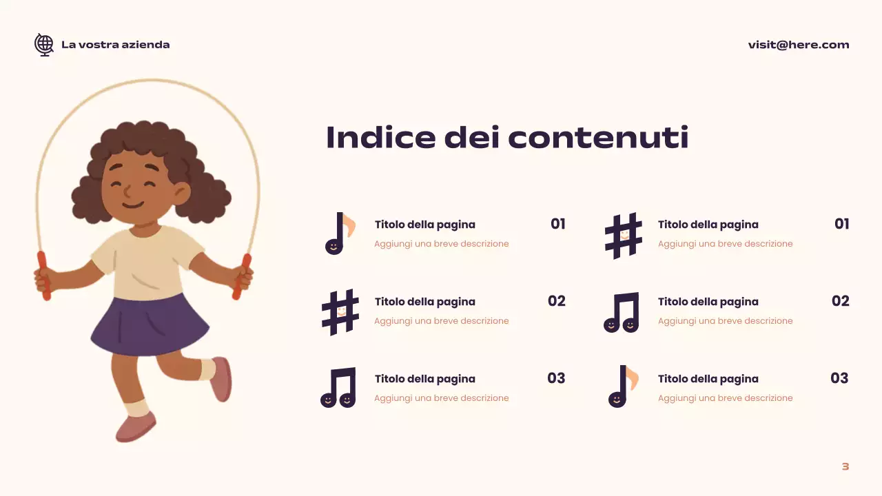 Presentazione della guida musicale Coral Playful