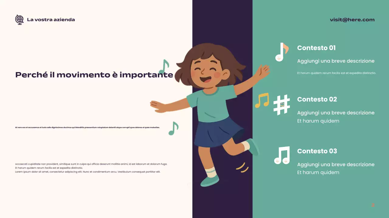 Presentazione della guida musicale Coral Playful