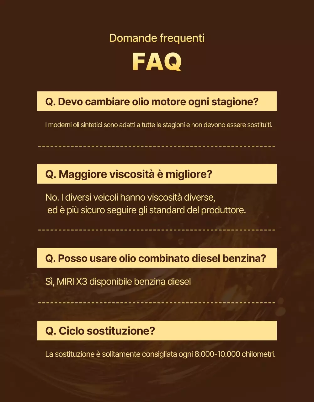 Pubblicità di un'auto moderna color oro