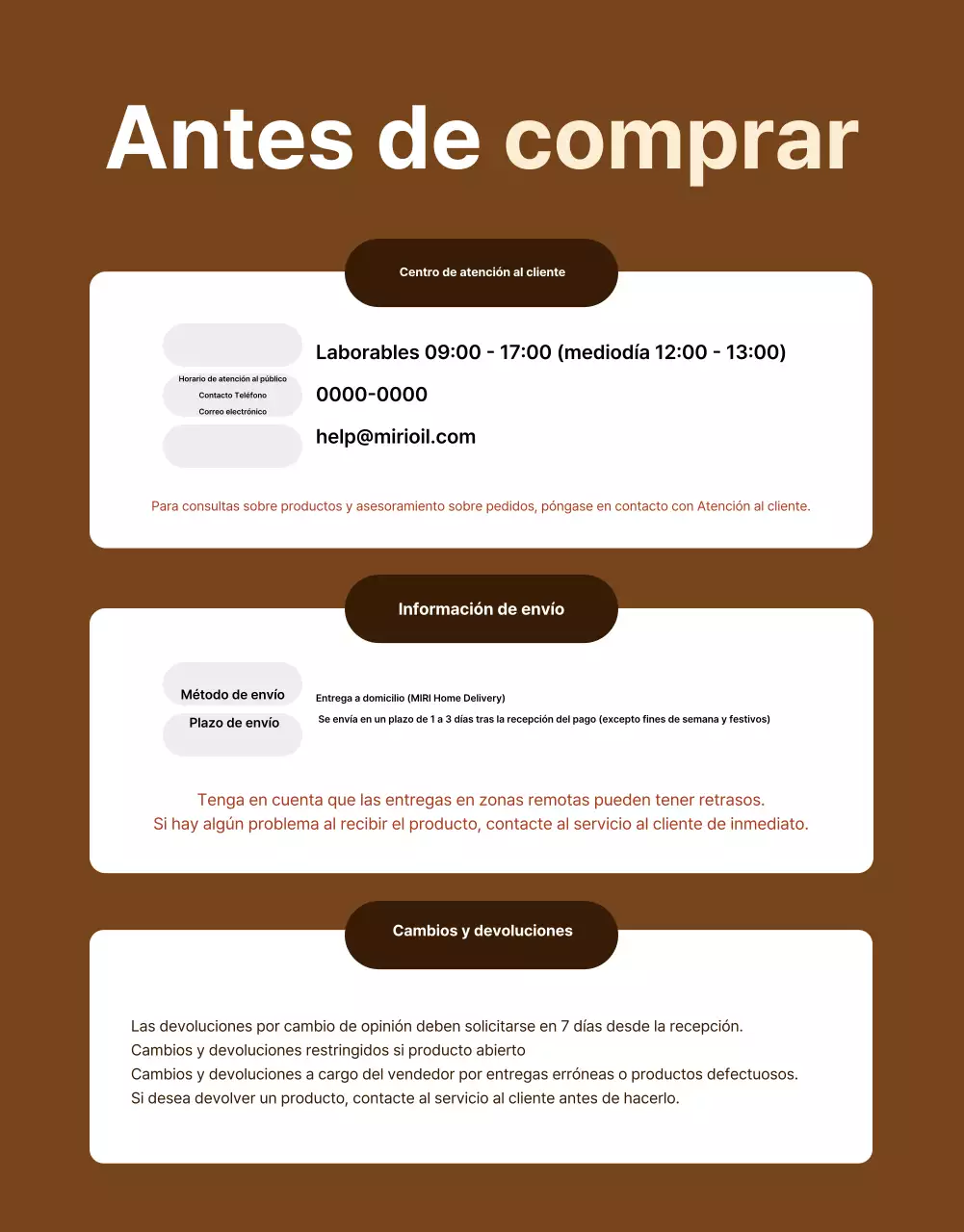 Anuncio de coche moderno marrón