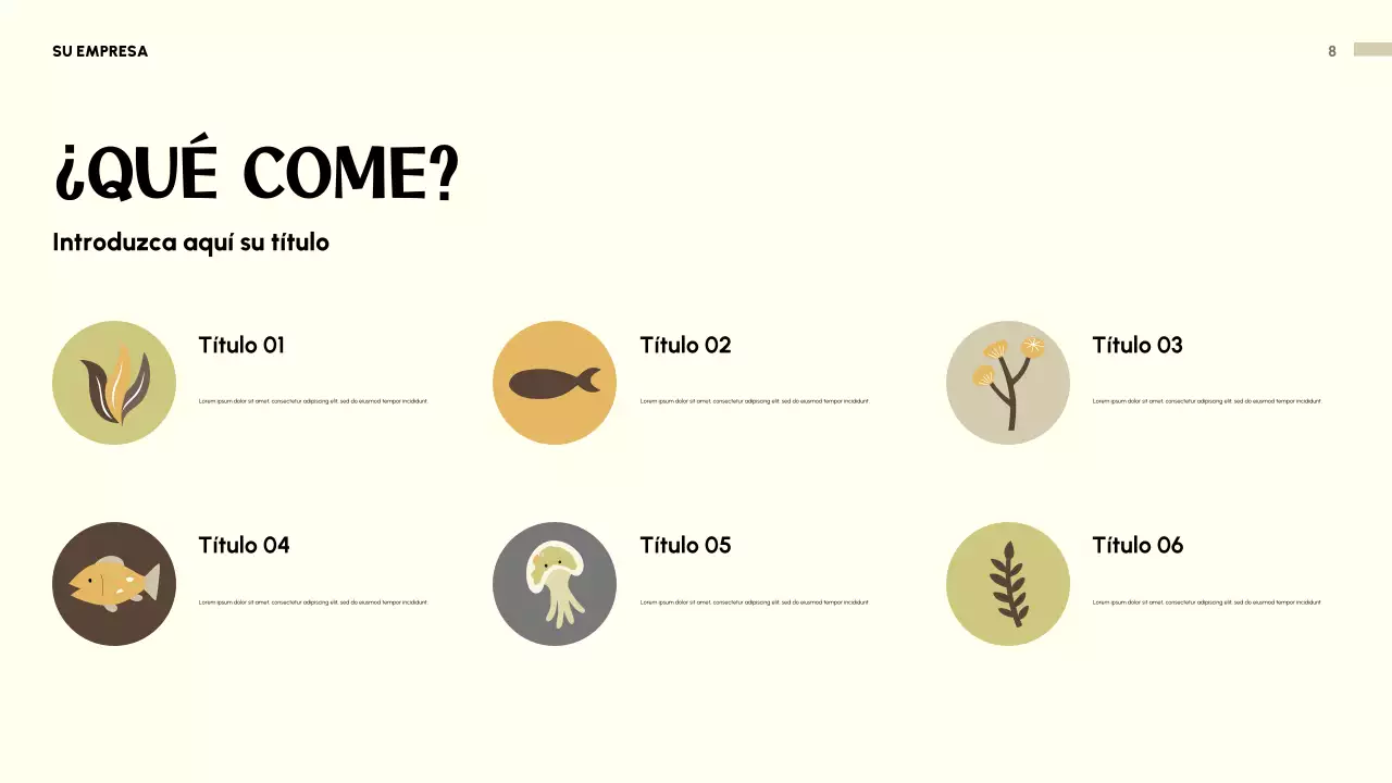 Presentación de invitación con animales juguetones en beige