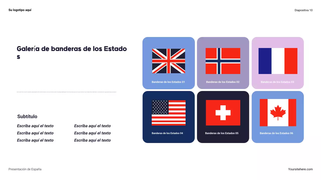 Presentación de la Marina Moderna sobre los Estados Unidos