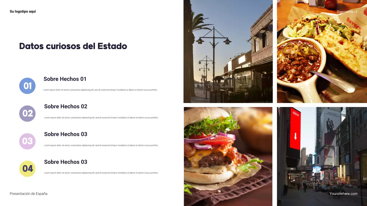 Presentación de la Marina Moderna sobre los Estados Unidos