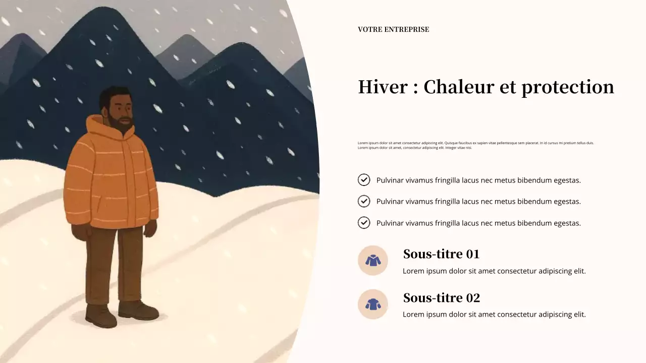 Présentation des saisons de la nature verte