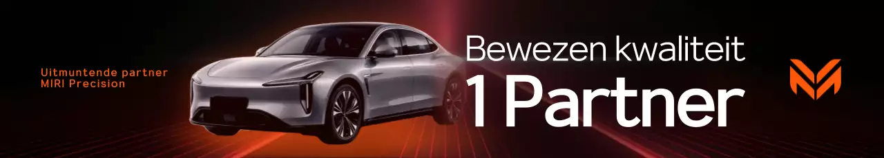 Oranje stijlvolle autoreclame