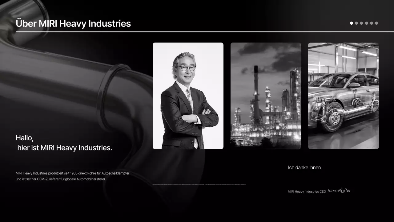 Einführung moderner schwarzer Technologieprodukte