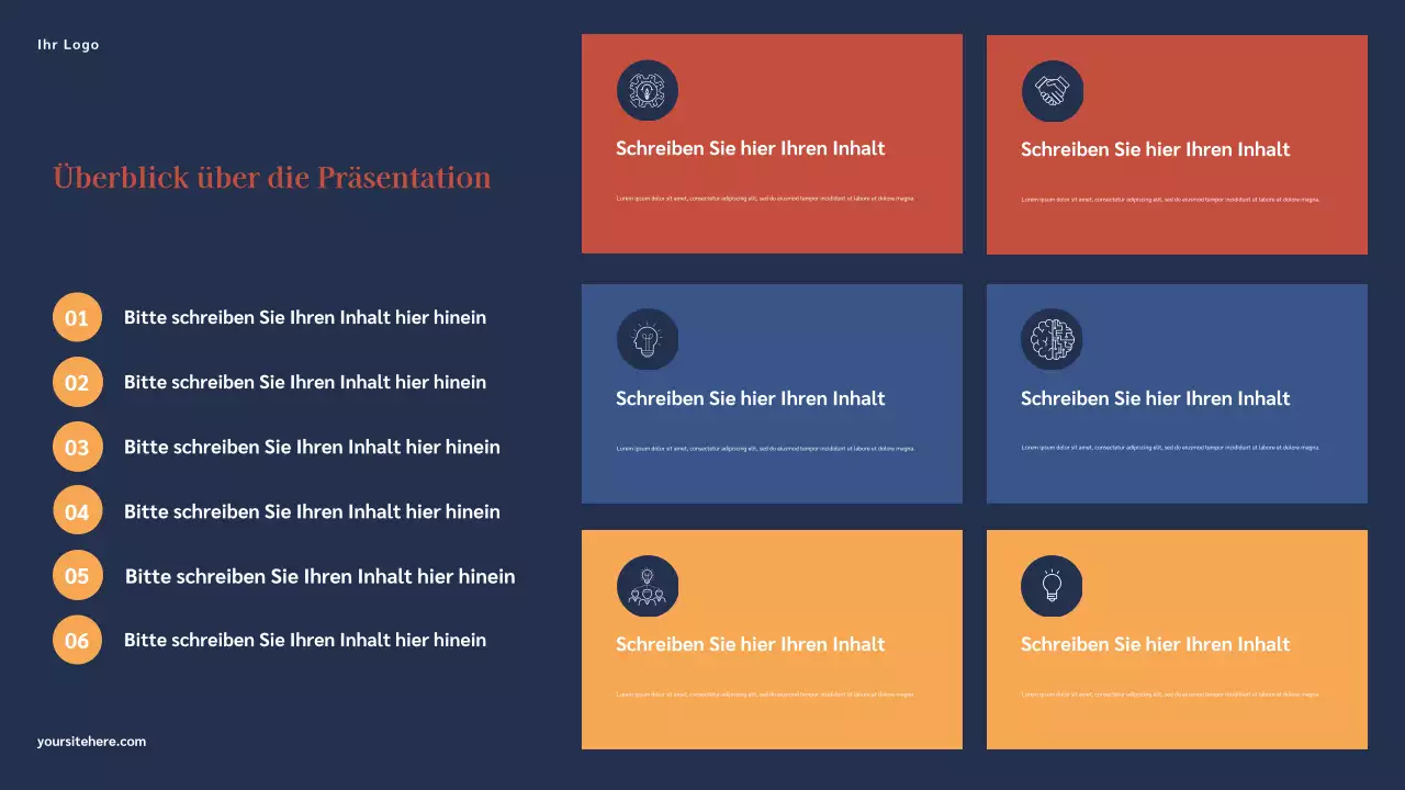 Blaue illustrative klassische Präsentation zur Geschichte berühmter Amerikaner