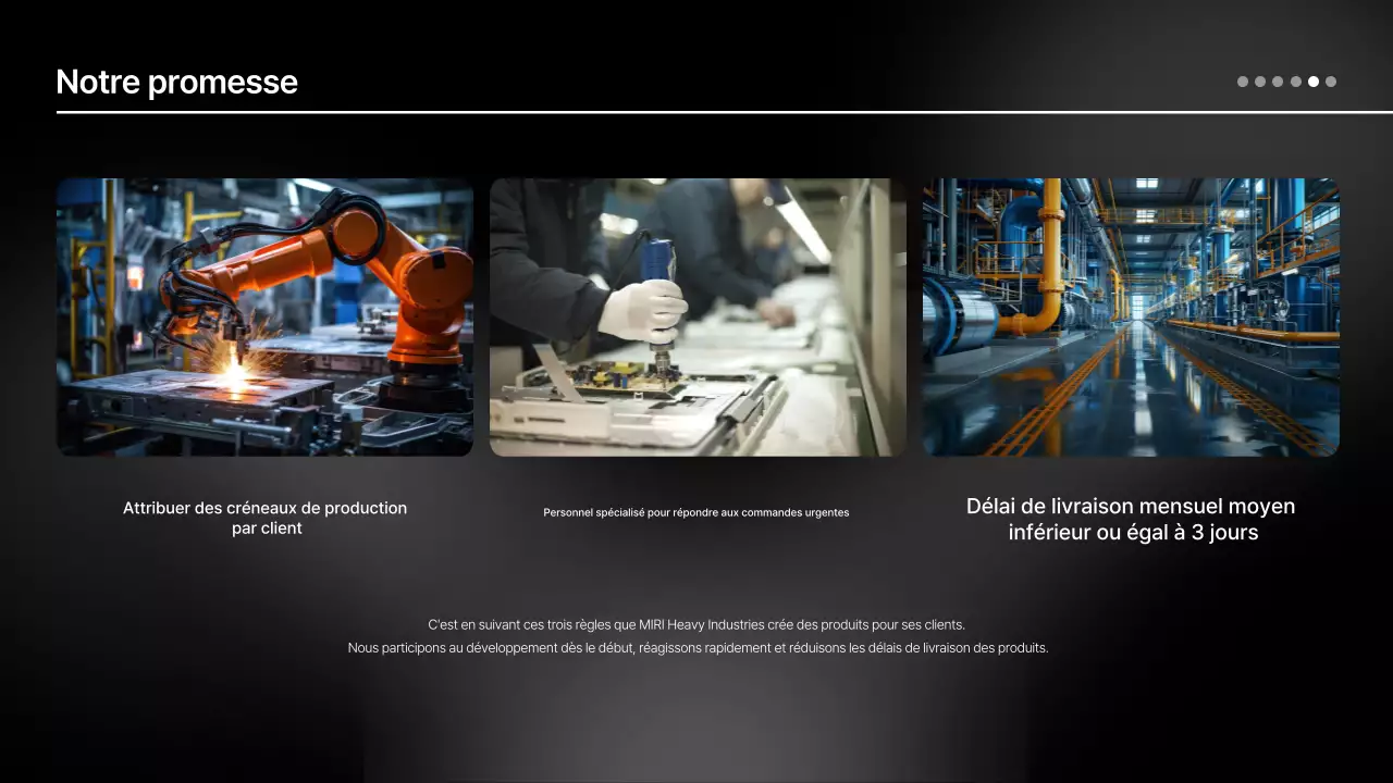 Présentation des produits Black Modern Technology