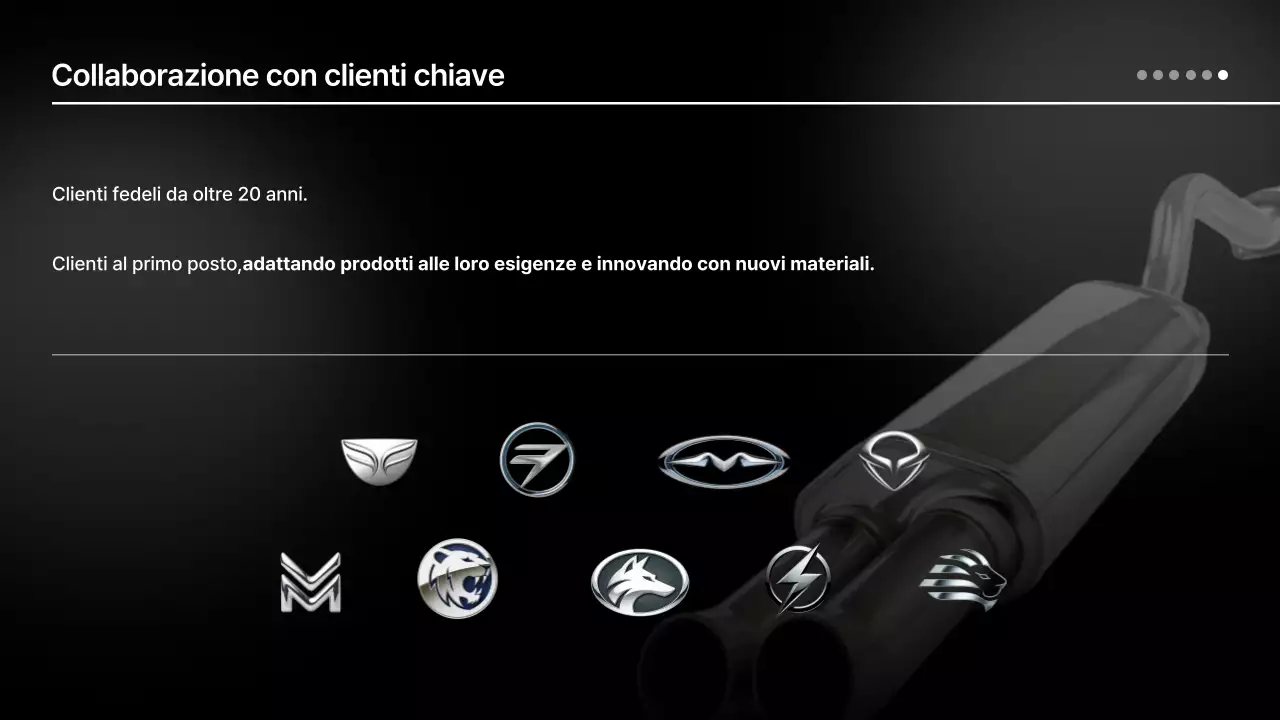 Presentazione dei prodotti Black Modern Technology