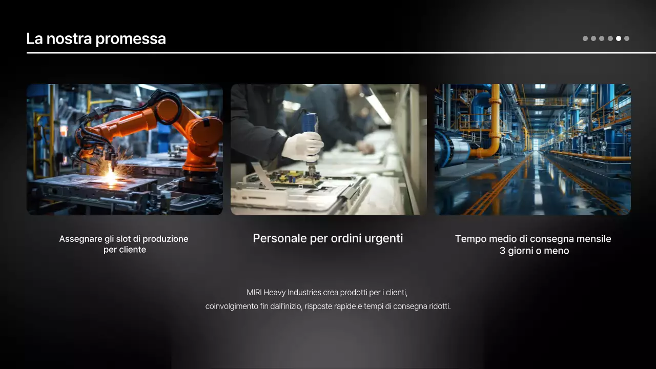 Presentazione dei prodotti Black Modern Technology