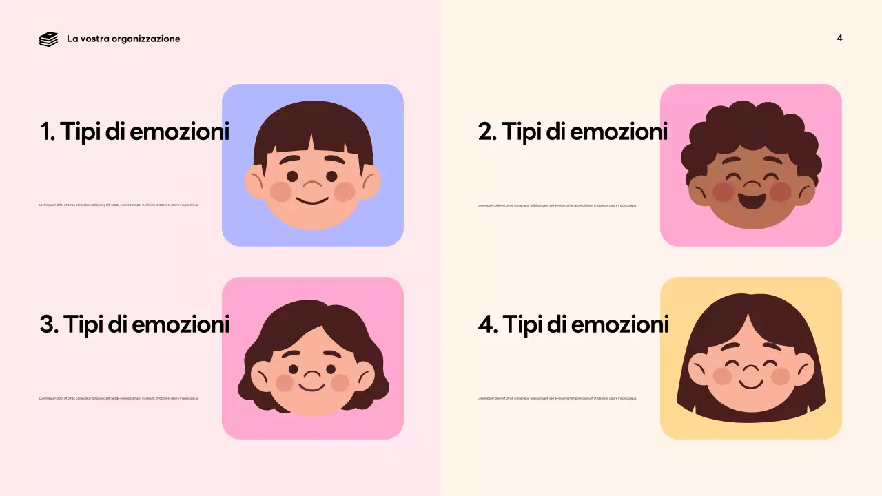 Presentazione dell'annuncio di Emozioni Colorate e Giocose