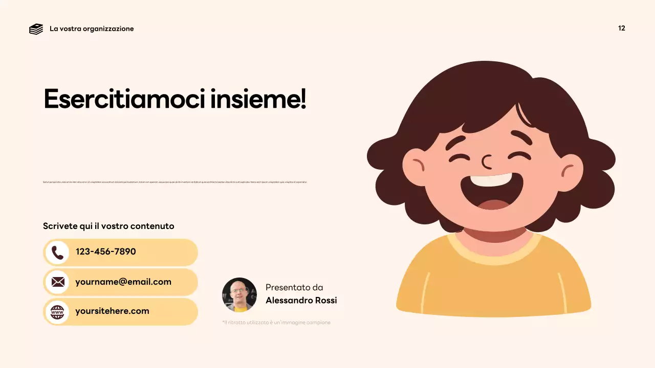 Presentazione dell'annuncio di Emozioni Colorate e Giocose